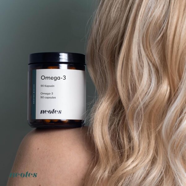 Omega-3 Fettsäure - Hochdosiert mit 720 mg EPA & 280 mg DHA - 90 Kapseln (6 Wochen) - Premium Nahrungsergänzungsmittel mit Fettsäuren aus Fischöl - Optimale Bioverfügbarkeit - neotes – Bild 6