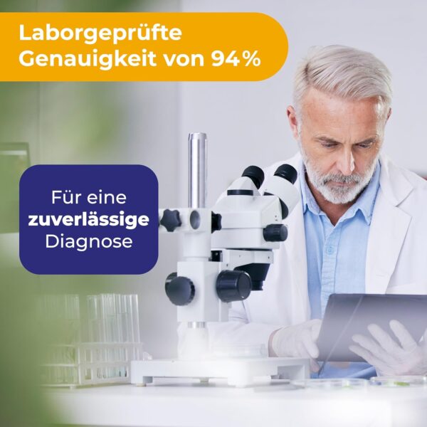 2x Vitamin D Selbsttest - Einfacher Vitamin D Test für Zuhause mit sofortigem Ergebnis bei Müdigkeit, Erschöpfung & Vitamin D3 K2 Mangel – Bild 6