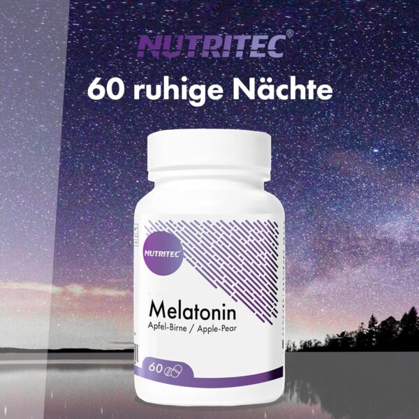 Nutritec Melatonin Tabletten für Reise und Jetlag – Bild 4