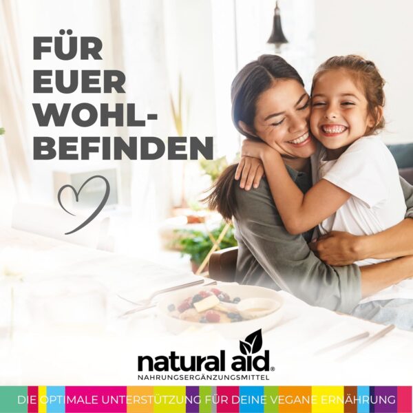 natural aid Multivitamin Kapseln [100% vegan] 120 Stück A-Z Vitamine Immunsystem stärken laborgeprüft o. Zusätze in DE hergestellt Multi Vitamin Komplex vegan – Bild 7