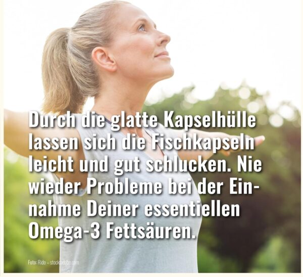 Omega 3 Kapseln Hochdosiert – 400 Fischöl Kapseln Hochdosiert - Reines Omega 3 Öl Aus Nachhaltigem Fischfang – 1000mg Omega3 Fettsäuren Pro Kapsel – Mit Omega 3 Triglyceride EPA DHA – Bild 6