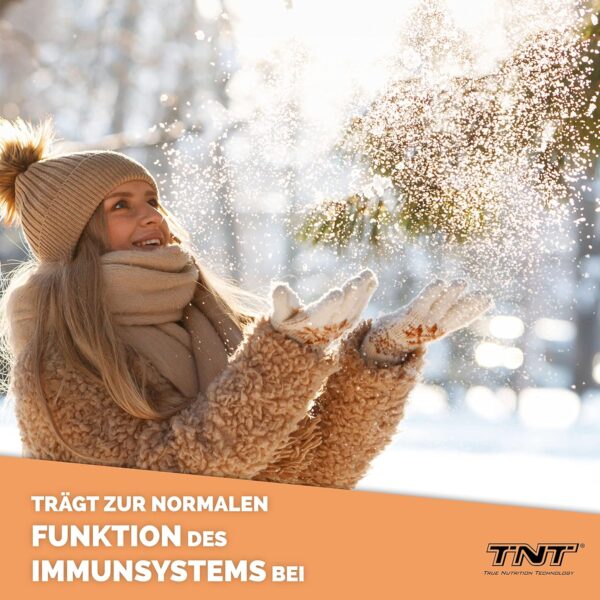 TNT Vitamin D3 5600 I.E. (90 Kapseln) • Vitamin D hochdosiert • Sonnenvitamin mit Depot-Wirkung – Bild 4