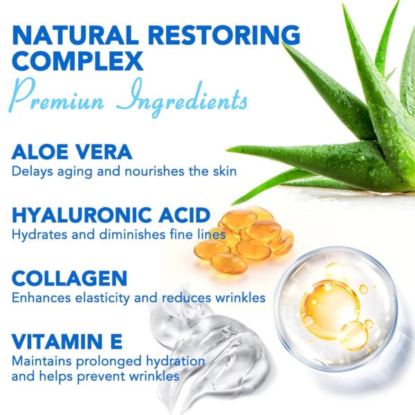 Anti-Falten-Stirnpflaster 32PCS, Anti-Falten-Pflaster mit Aloe, Kollagen, Vitamin E, Anti-Falten-Pflaster, Stirnfaltenbehandlung – Bild 4