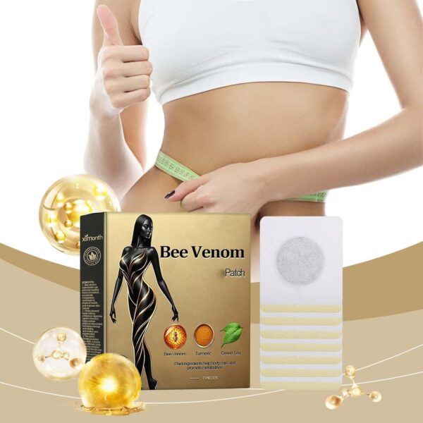 2Karton Todahof Bienengift Pflaster, Todahof Bienengiftpflaster, Todahof Bienengift Lymphdrainage Pflaster, 7stück/Karton – Bild 4