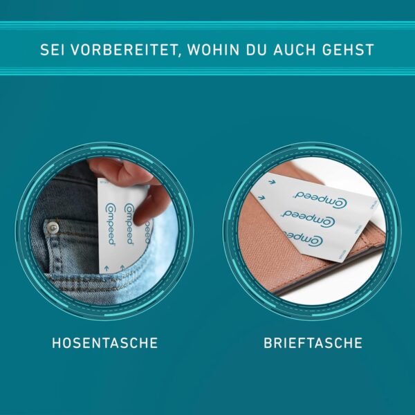 Abtei & Compeed Essentials Trio – 3er Set – Abtei Magnesium 500 Plus, Compeed Blasenpflaster Extreme, Compeed Blasenpflaster Mixpack – Ideal für den Sport und einen aktiven Lebensstil – Bild 5