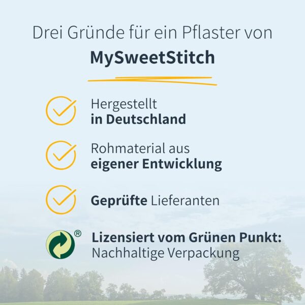 MySweetStitch - 10 x Freestyle Libre 3 Pflaster Rund mit Belüftungsloch, Overpatch Ø 60mm, Made in Germany, hautfreundlich, wasserfest, atmungsaktiv, Beige – Bild 5