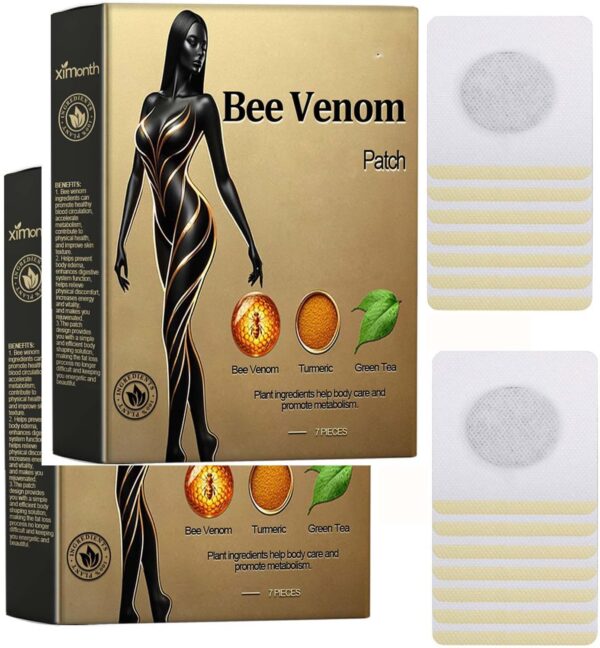 2Karton Todahof Bienengift Pflaster, Todahof Bienengiftpflaster, Todahof Bienengift Lymphdrainage Pflaster, 7stück/Karton
