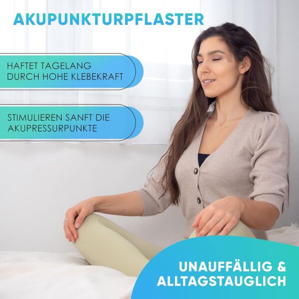 Health Press® Gittertape Cross Tape – Größe Typ Mix 134 Stück – Gitterpflaster zur Akupressur – Akupunkturpflaster mit ausführlicher E-Book Anleitung zum Download – Akupressur Pflaster – Bild 4